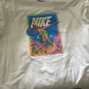 Nike Air White Graphic T-Shirt